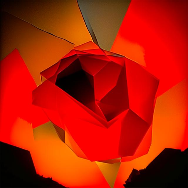 K#011 - Crimson Bloom – Unisex Christmas Art Shirt by Kirrify