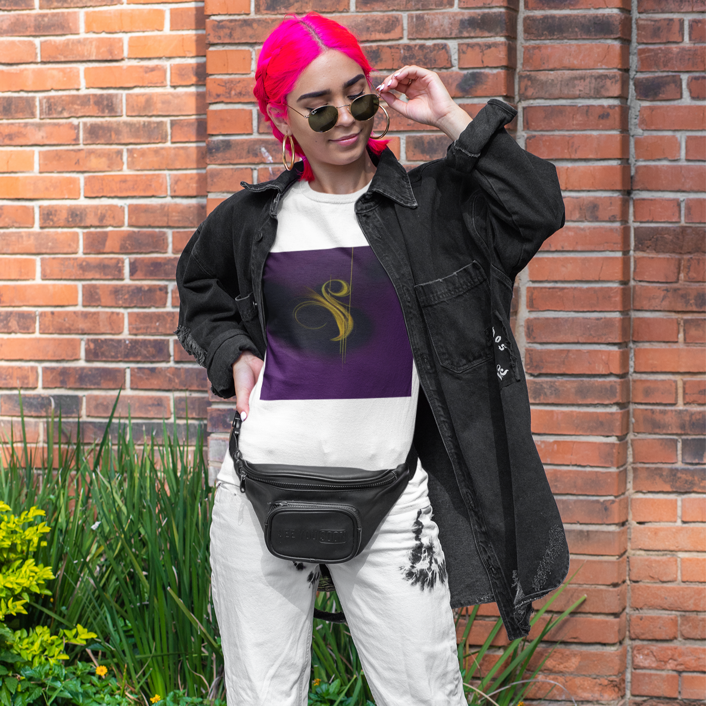 K#181 - Lumina Pulse T-Shirt – Kunst aus Licht & Bewegung | Kirrify Flow