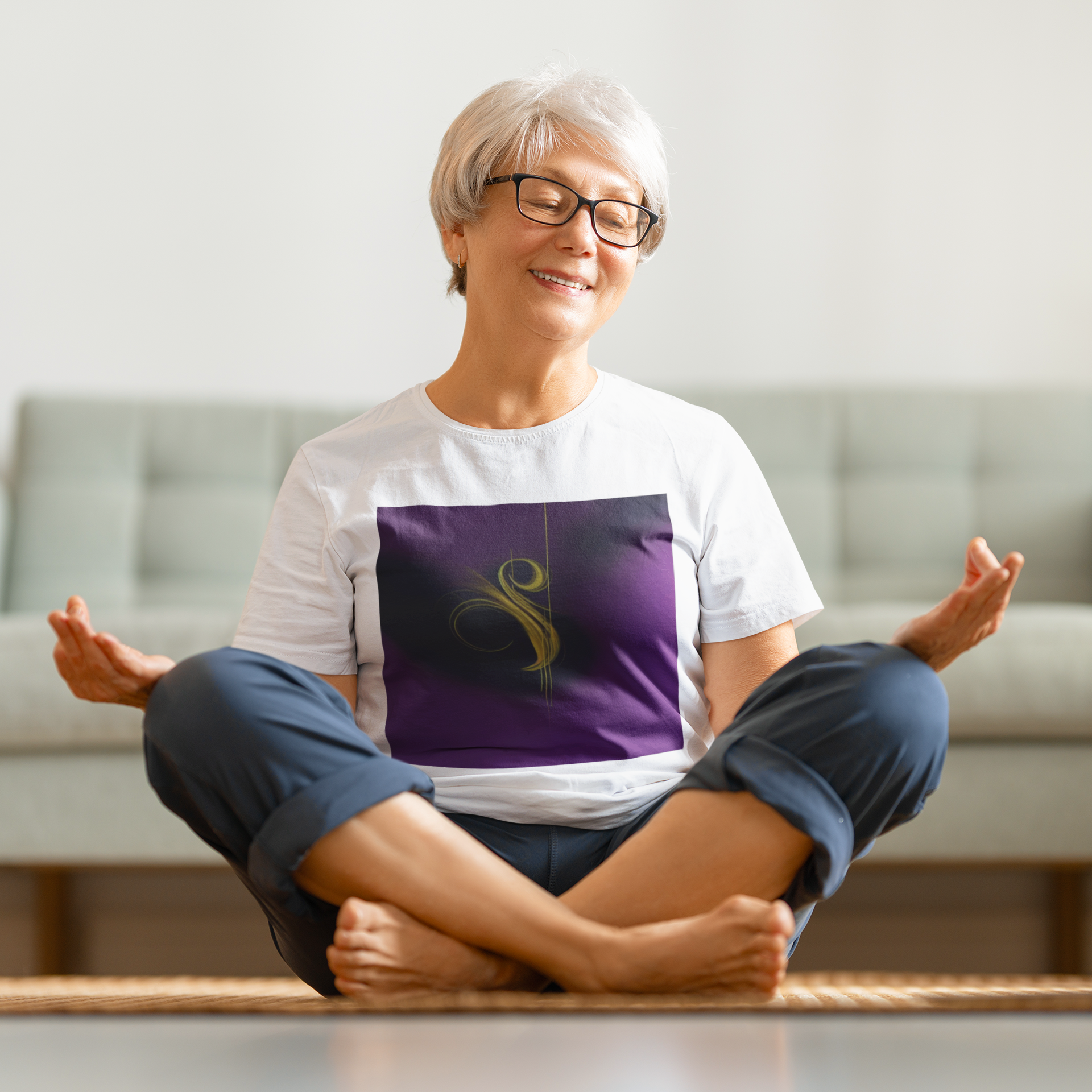 K#181 - Lumina Pulse T-Shirt – Kunst aus Licht & Bewegung | Kirrify Flow