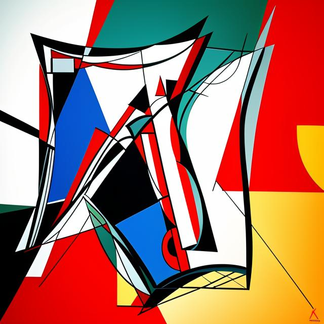 K#426 - Abstract Angles Sweatshirt – Kunst, Form & urbaner Ausdruck | Kirrify