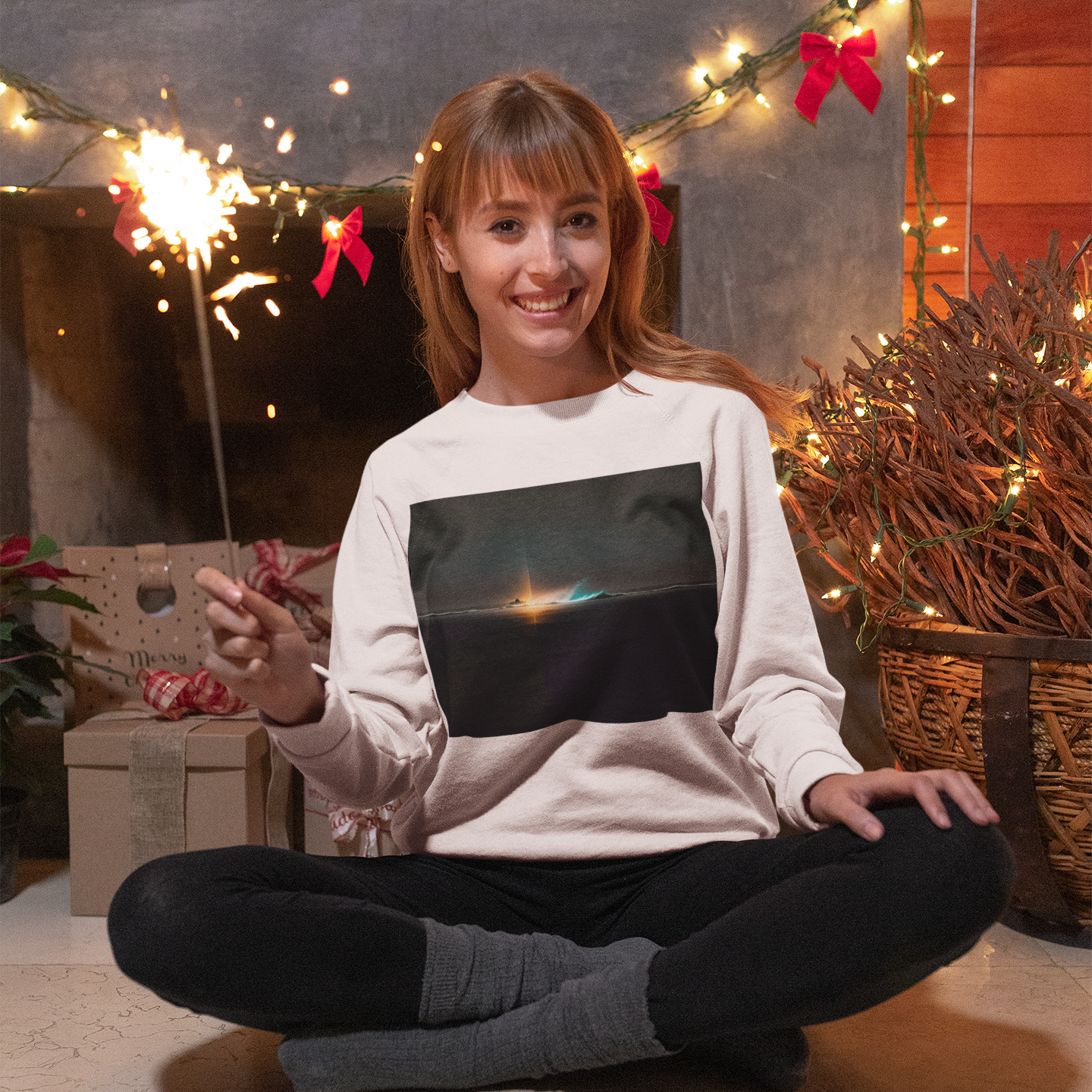 K#448 - Kirrify Christmas Unisex Sweater – Winter Horizon Art
