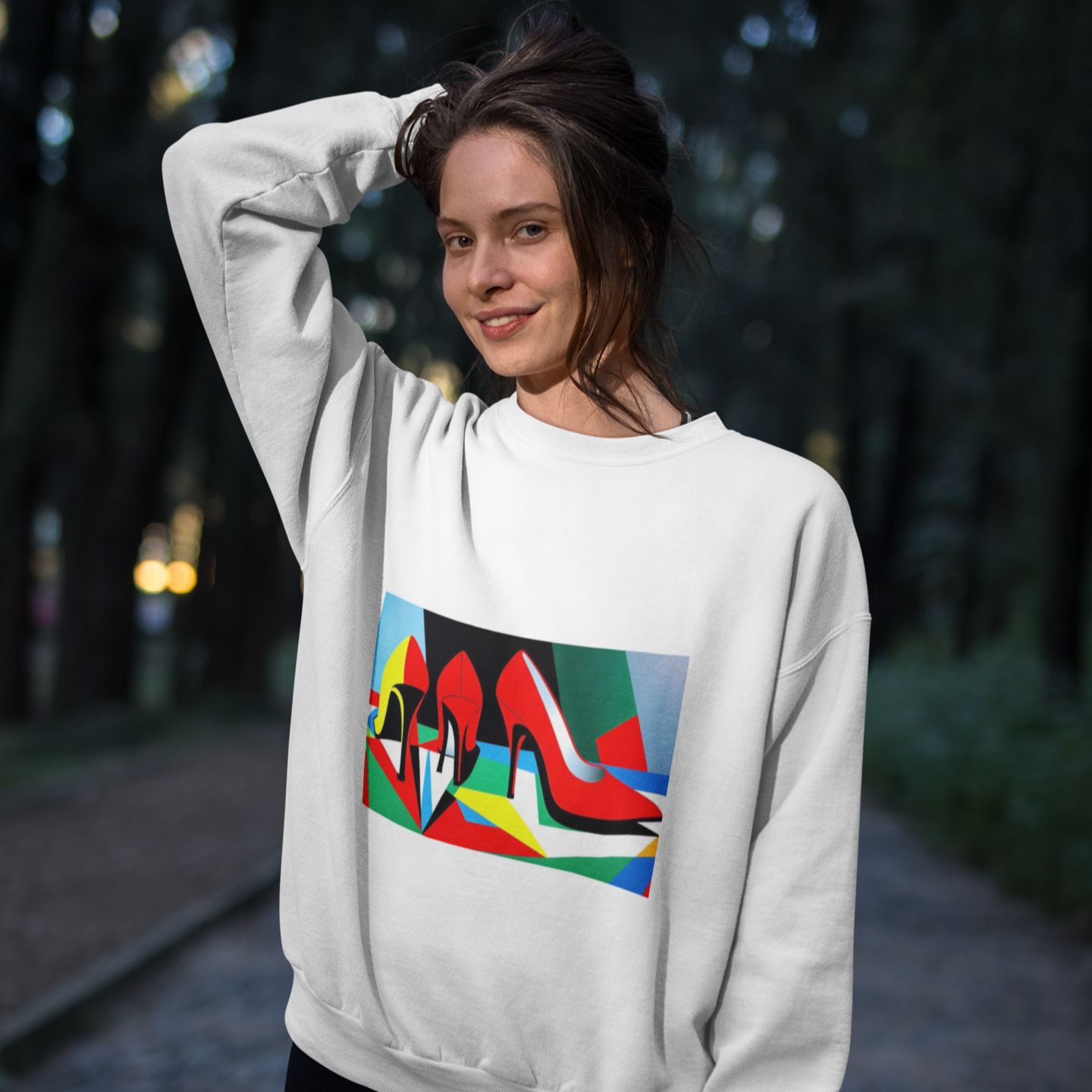 #506 - High Heels Hoodie – Pop-Art Fashion Statement | Kirrify