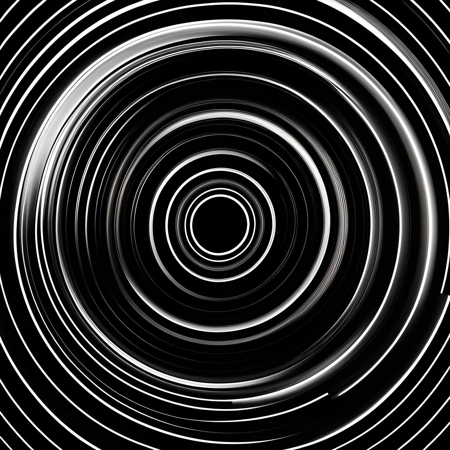 #507 - Black Vortex Hoodie – Minimalistische Energie in Bewegung | Kirrify