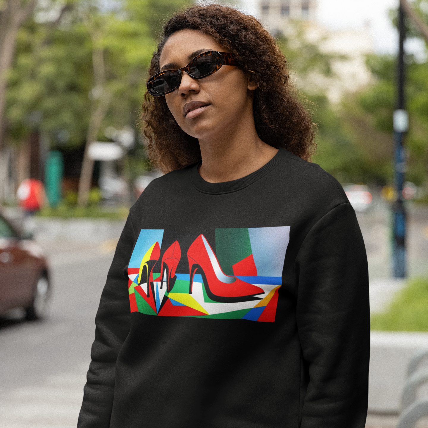 #506 - High Heels Hoodie – Pop-Art Fashion Statement | Kirrify