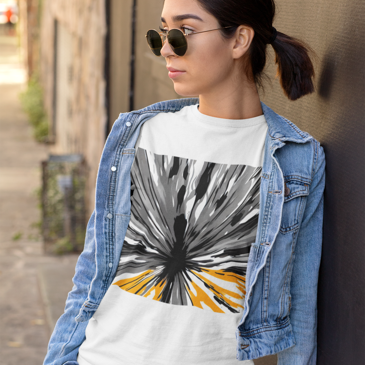 K#157  - Core Burst T-Shirt – Energie & Ausdruck in Bewegung | Kirrify Flow