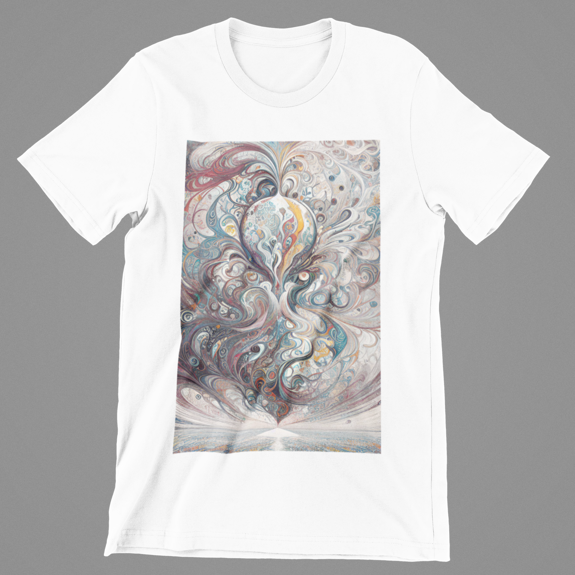 K#165 - Soul Current T-Shirt – Kunst in Bewegung & Tiefe | Kirrify Flow