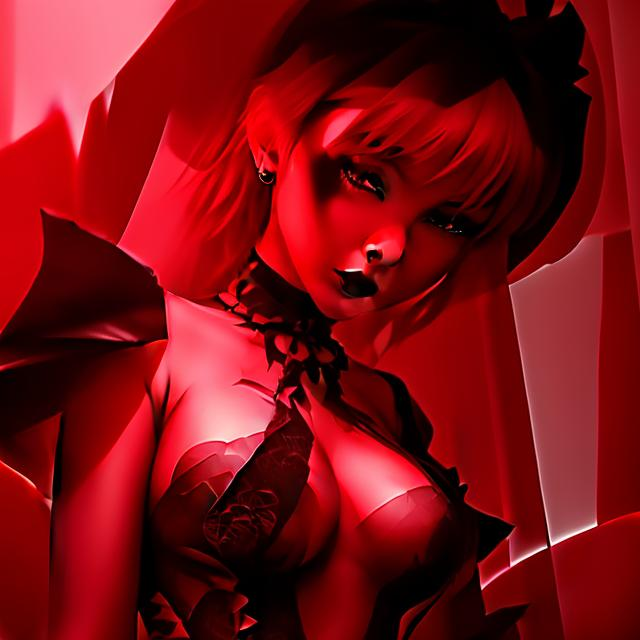 K#402 - Scarlet Muse Sweatshirt – Sinnliche Stärke & dunkle Eleganz | Kirrify