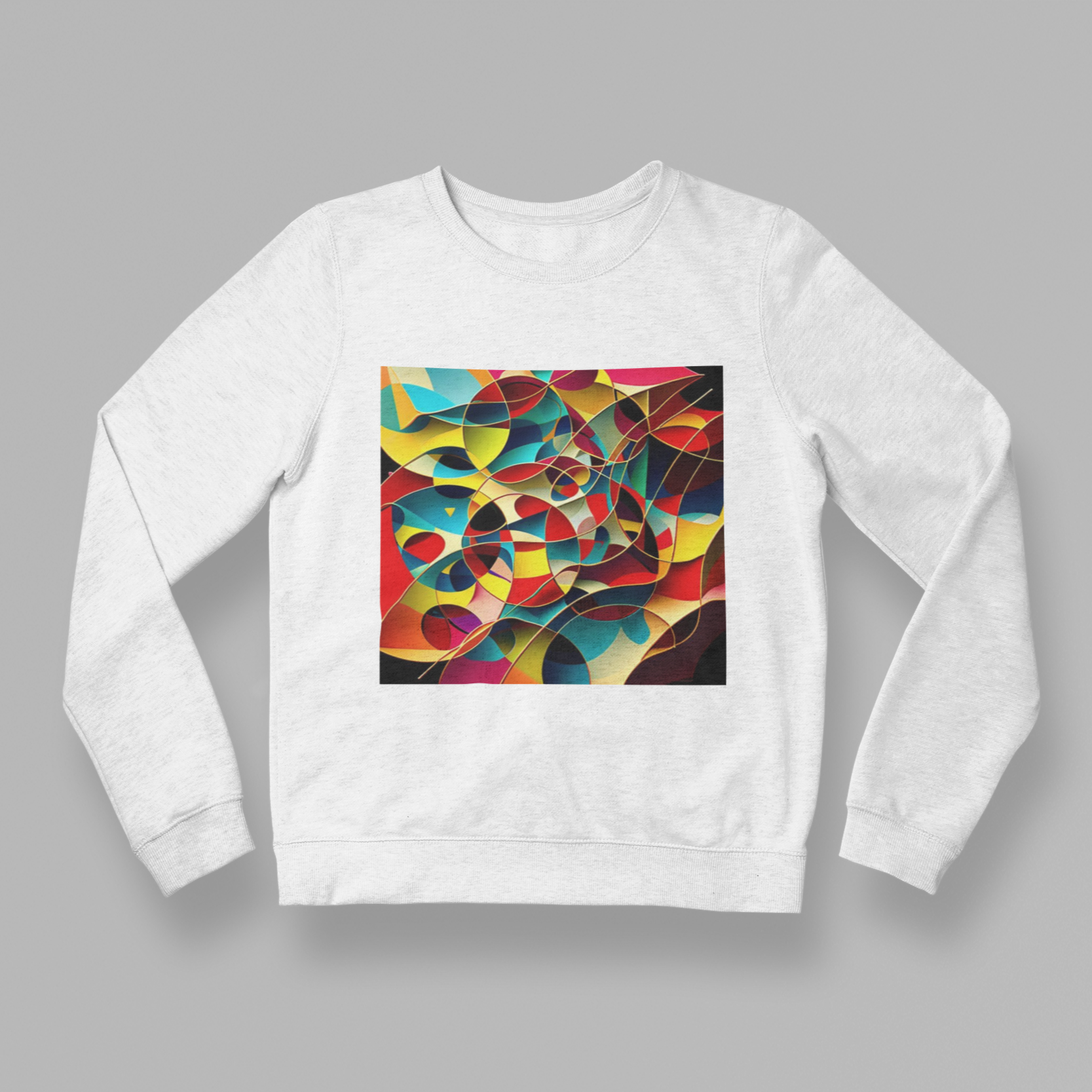 K#430 - Color Motion Sweatshirt – Energie in Bewegung | Kirrify Fusion