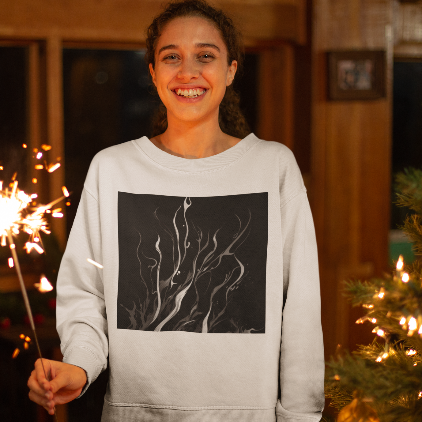 K#451 - Kirrify Christmas Unisex Sweater – White Flame Art