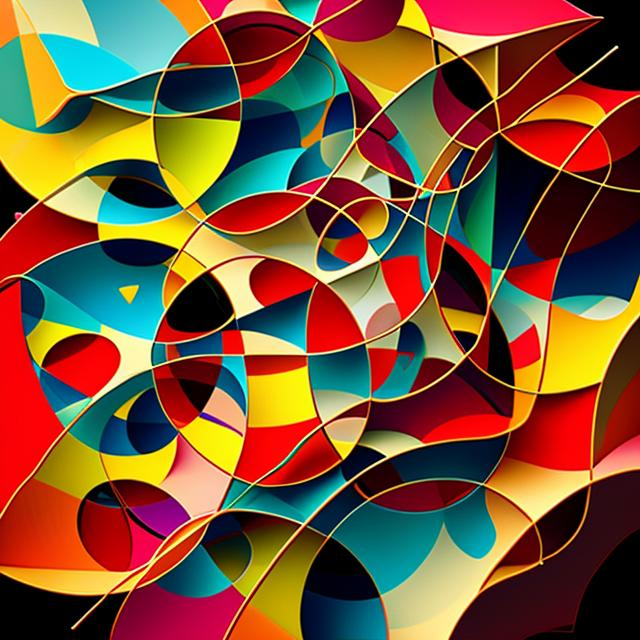 #505 -Color Symphony Hoodie – Energie & Bewegung in Farbe | Kirrify