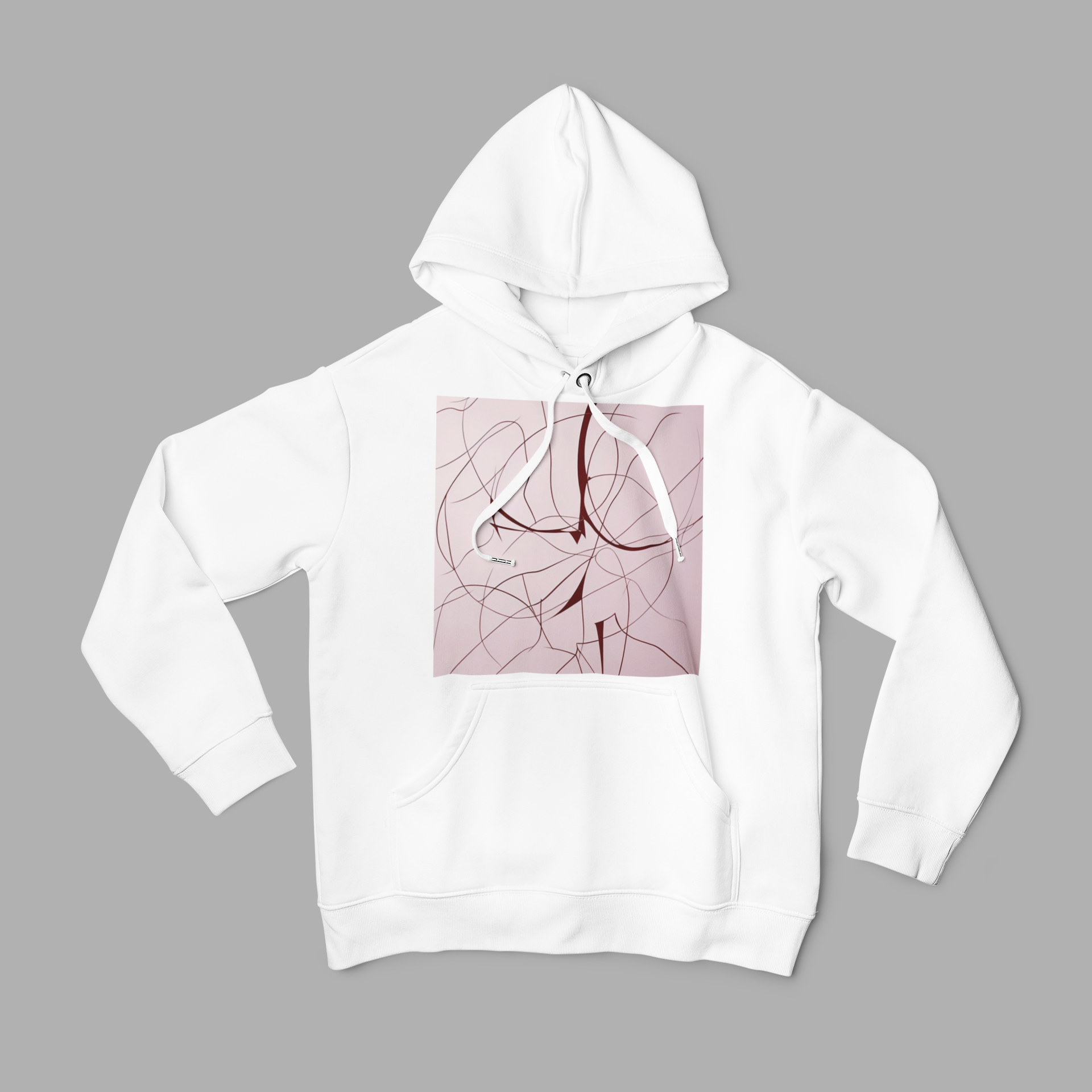 K#516 - Soft Lines Hoodie – Zarte Linien, starke Wirkung | Kirrify