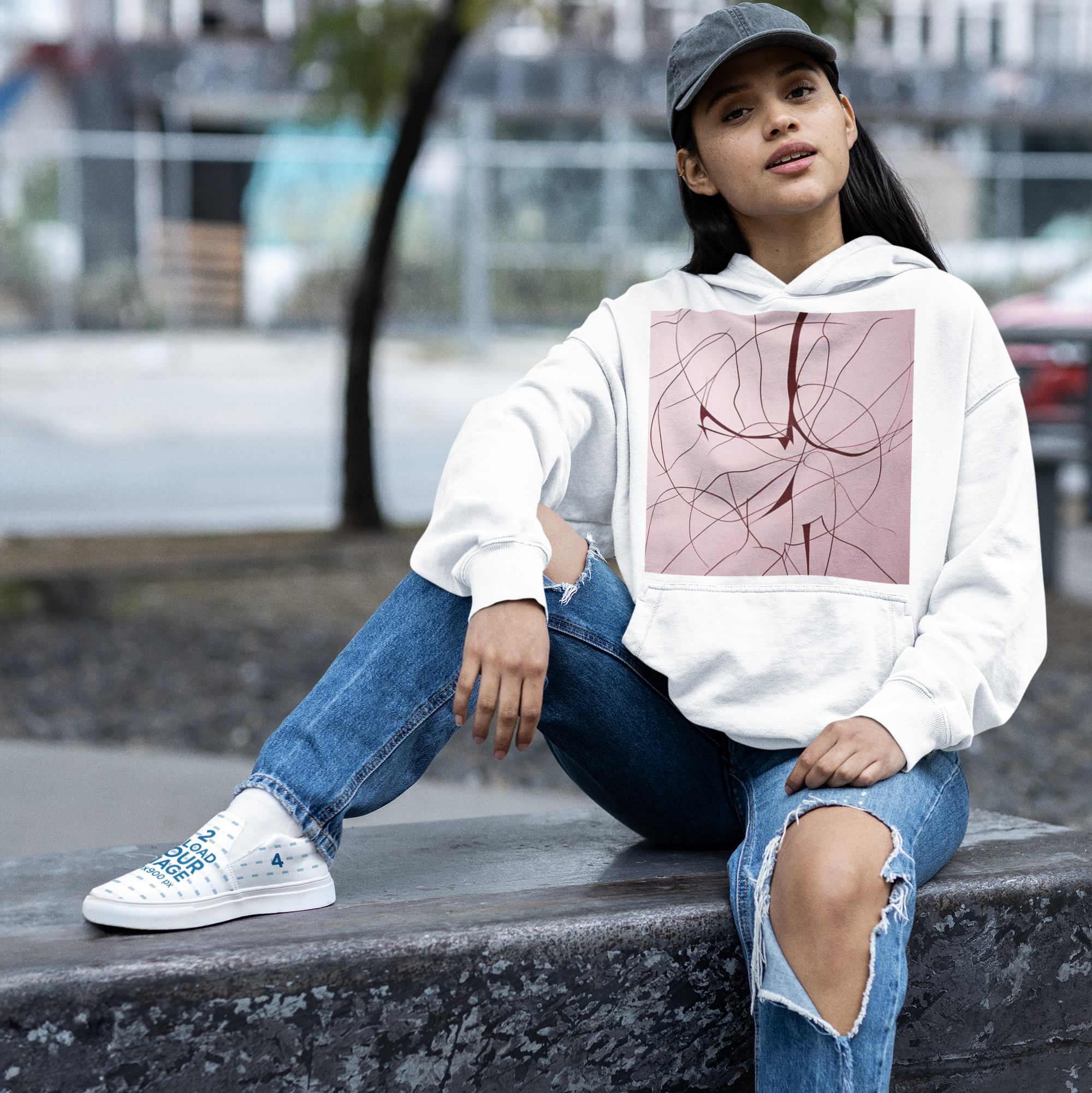 K#516 - Soft Lines Hoodie – Zarte Linien, starke Wirkung | Kirrify