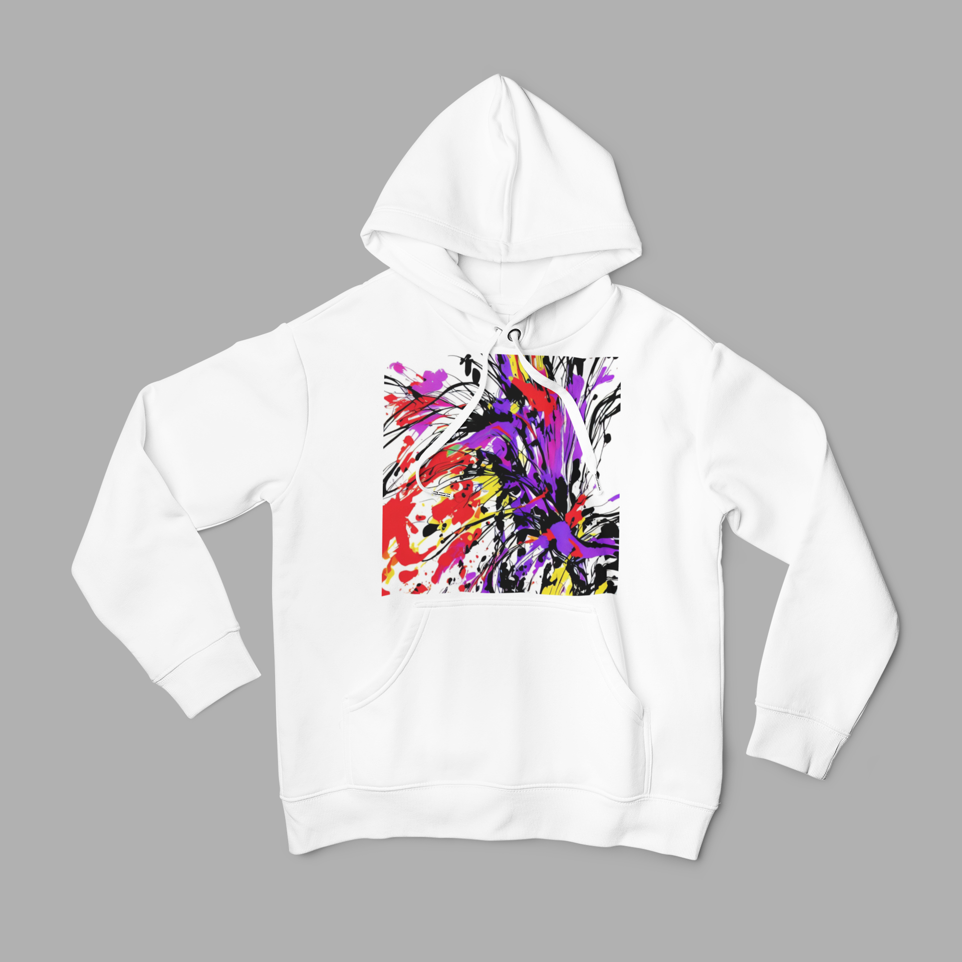 K#522 - Color Burst Hoodie – Explosion aus Farbe und Energie | Kirrify