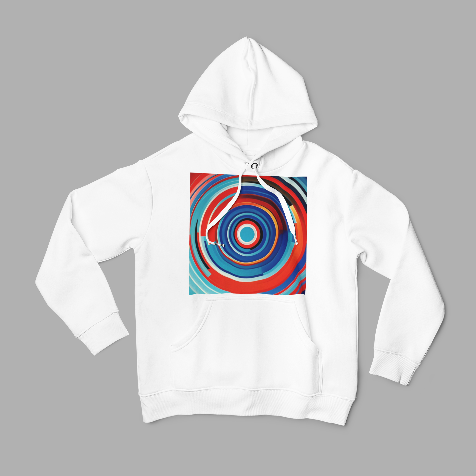 K#523 - Circular Energy Hoodie – Farbringe voller Dynamik | Kirrify