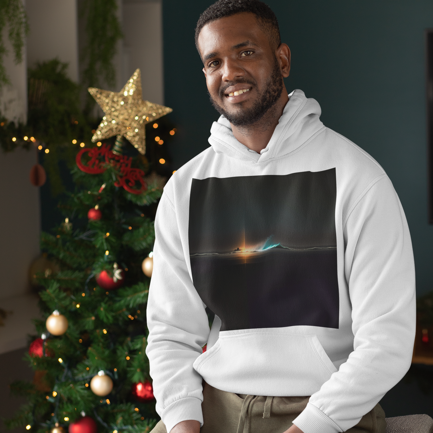K#537 - Silent Winter Horizon Hoodie – Unisex Kirrify Art